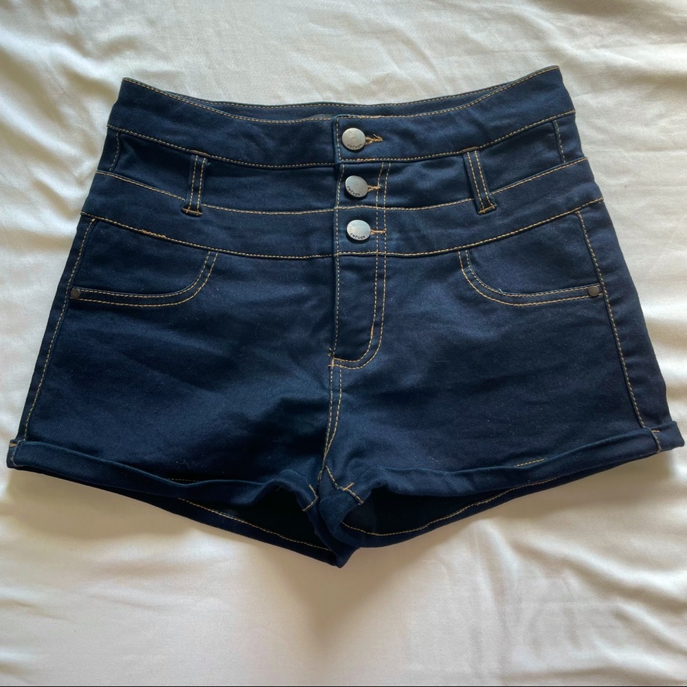 High Waisted Jean Shorts